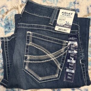 Ariat Women's Dark Blue Straight Leg Jeans